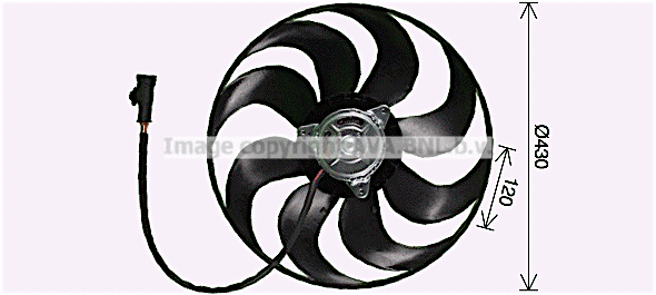 Fan, engine cooling (PE7559)
