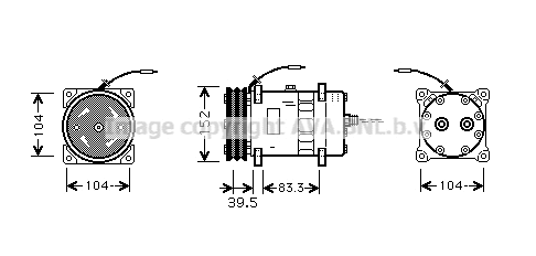 Compressor, air conditioning (CSAK002)