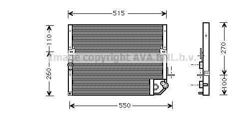 Condenser, air conditioning (TO5118)