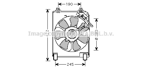 Fan, engine cooling (HD7526)