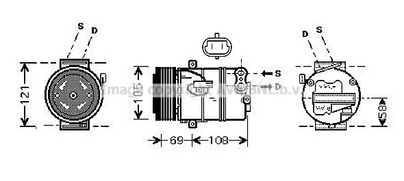 Compressor, air conditioning (OLAK438)