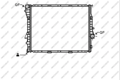 Radiator, engine cooling (BM820R004)