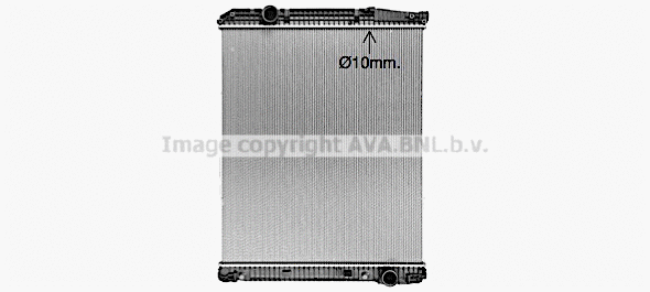 Radiator, engine cooling (ME2317N)