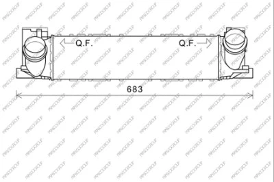 Charge Air Cooler (BM123N001)
