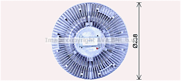 Clutch, radiator fan (IVC103)