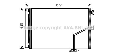 Condenser, air conditioning (MSA5450D)