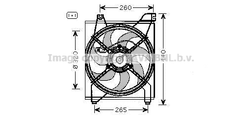 Fan, engine cooling (KA7542)