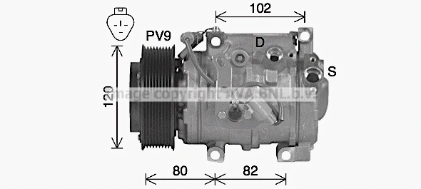 Compressor, air conditioning (TOK775)