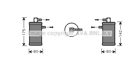 Dryer, air conditioning (FTD349)