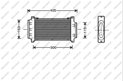 Charge Air Cooler (MN306N001)