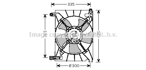 Fan, engine cooling (DW7511)
