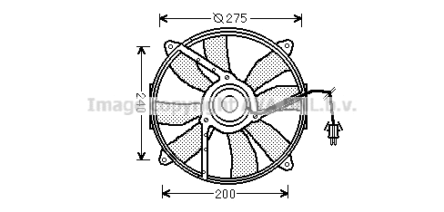 Fan, engine cooling (MS7521)