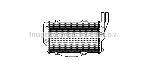 Radiator, engine cooling (VN2108)