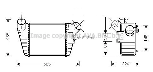 Charge Air Cooler (VN4182)