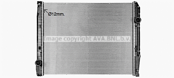Radiator, engine cooling (ME2272N)