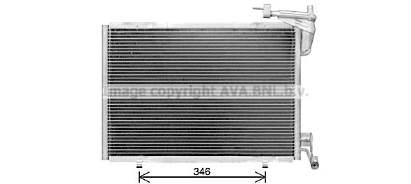 Condenser, air conditioning (FD5673)