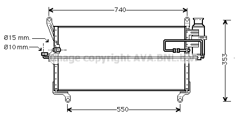Condenser, air conditioning (FT5177)