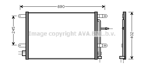 Condenser, air conditioning (AI5238)