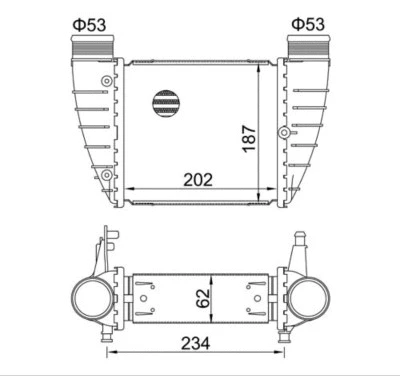 Charge Air Cooler (AD022N009)
