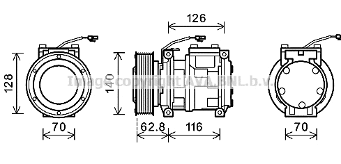 Compressor, air conditioning (JDK014)