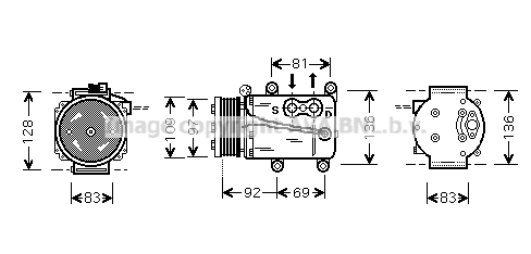 Compressor, air conditioning (FDAK171)