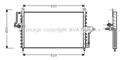 Condenser, air conditioning (OL5223)