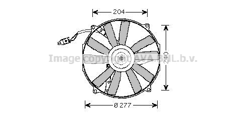 Fan, engine cooling (MS7513)