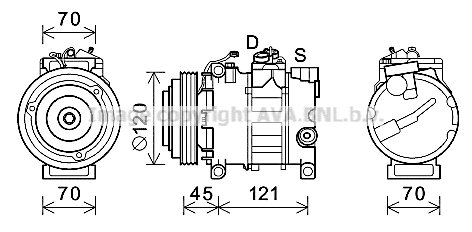 Compressor, air conditioning (AIK379)