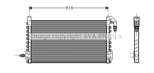Condenser, air conditioning (VL5014)
