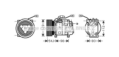 Compressor, air conditioning (MZK233)