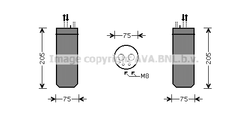 Dryer, air conditioning (AID209)