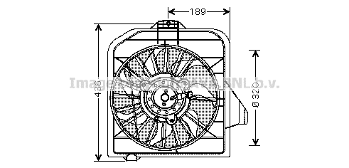 Fan, engine cooling (CR7503)