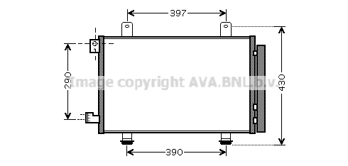 Condenser, air conditioning (SZ5090D)