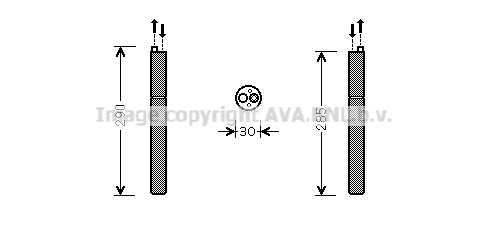Dryer, air conditioning (AID298)