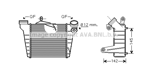 Charge Air Cooler (STA4036)