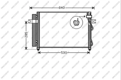Condenser, air conditioning (HN330C003)