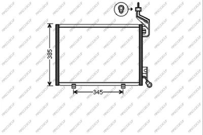 Condenser, air conditioning (FD344C002)