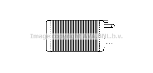 Heat Exchanger, interior heating (FTA6106)