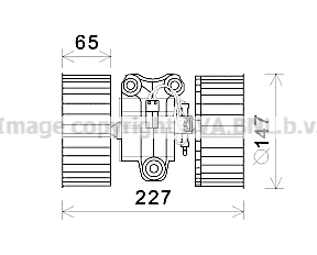 Electric Motor, interior blower (BW8470)