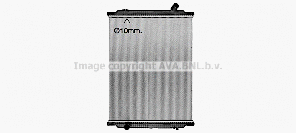 Radiator, engine cooling (RE2059N)