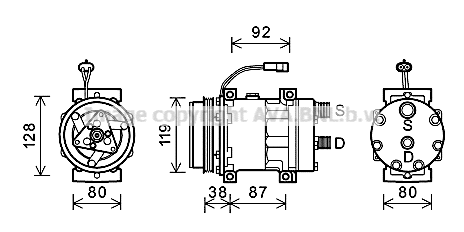 Compressor, air conditioning (NHK016)