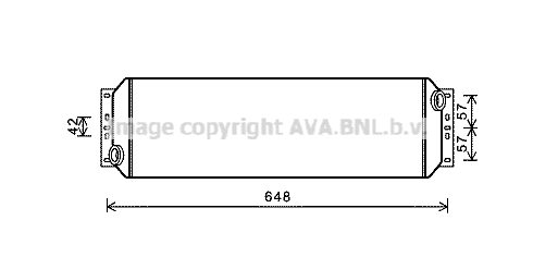 Oil Cooler, engine oil (MN3063)