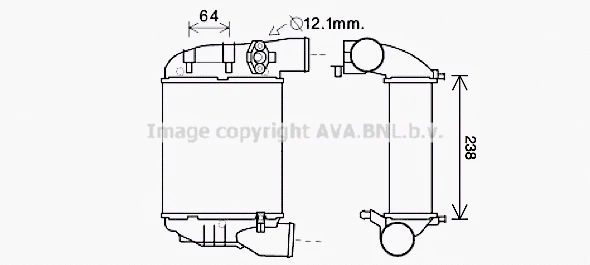 Charge Air Cooler (AI4186)