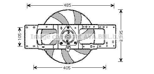 Fan, engine cooling (RT7527)