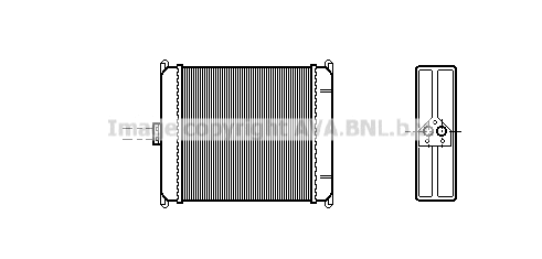Heat Exchanger, interior heating (PE6089)