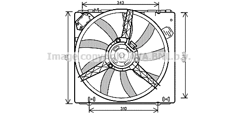 Fan, engine cooling (RT7540)