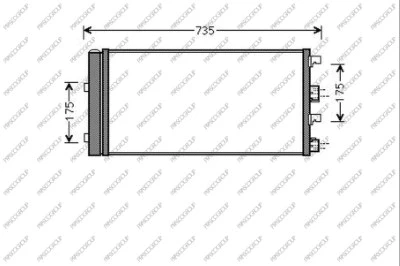 Condenser, air conditioning (DA820C001)