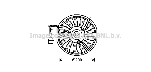 Fan, engine cooling (AI7511)