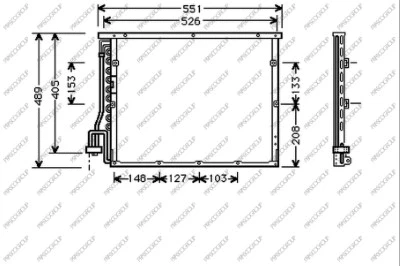 Condenser, air conditioning (BM014C001)