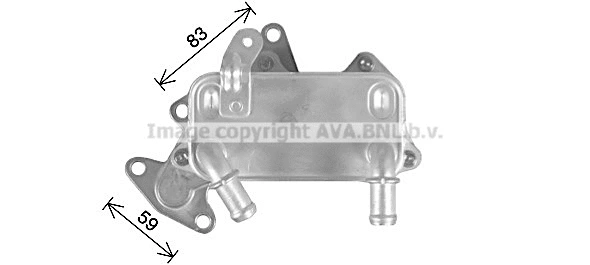 Oil Cooler, automatic transmission (VN3430H)